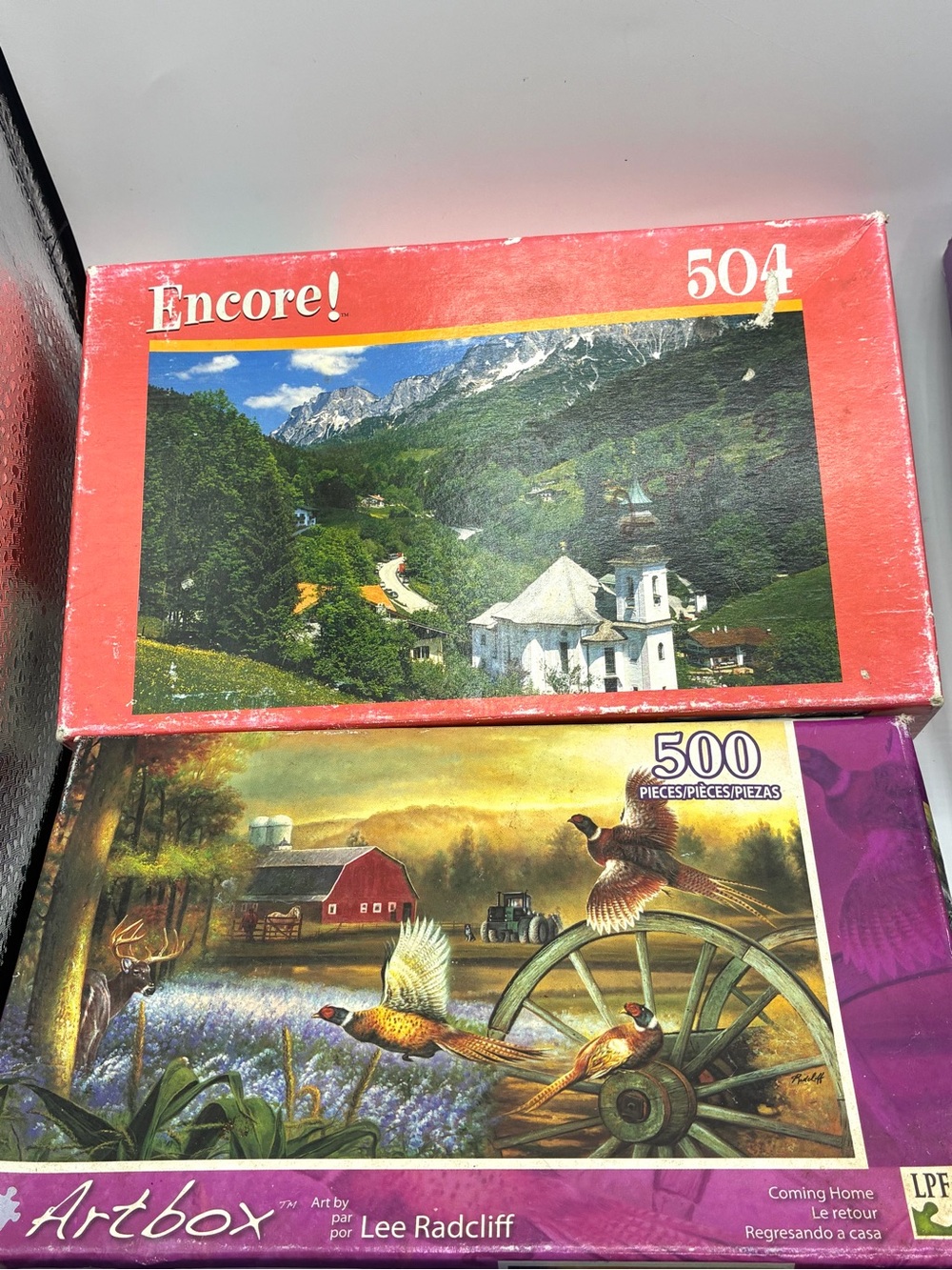 Lot of 7 Sealed 500 504 Piece Jigsaw Puzzles Encore Puzzlebug Artbox - Picture 6 of 16